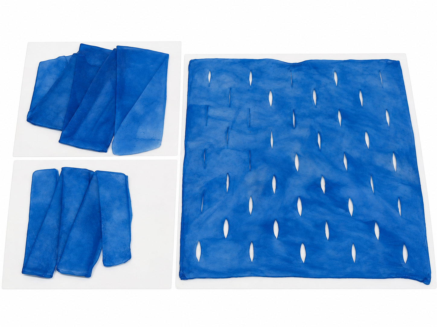 Nanobiocellulose Wound Dressing with Blue Nano Silver